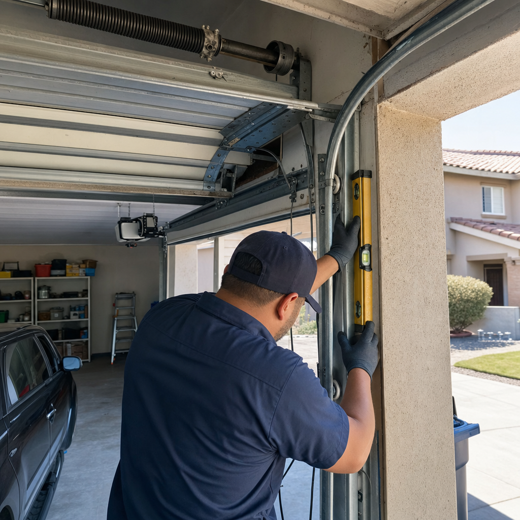 Single Car Door Installation