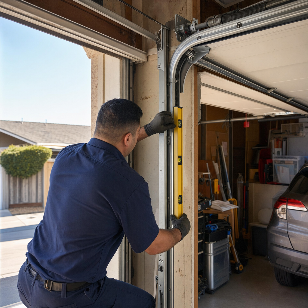 Double Car Door Installation